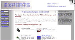 Desktop Screenshot of digital-experts.de