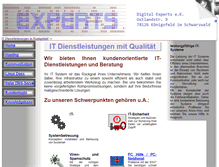 Tablet Screenshot of digital-experts.de